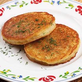 Драники с мясом